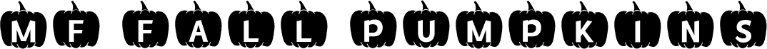 Náhled písma MF Fall Pumpkins
