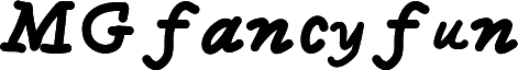 Vorschau der Schriftart MGfancyfun