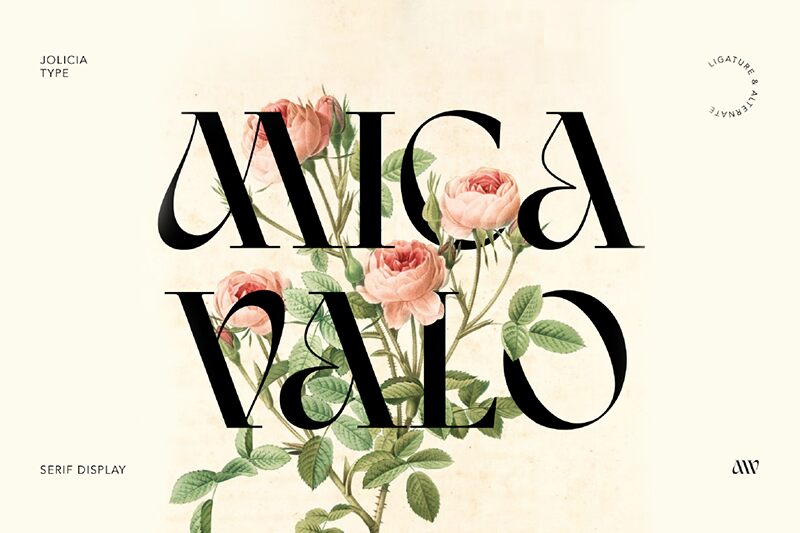 Mica Valo Schriftart