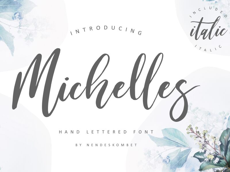 Michelles Schriftart