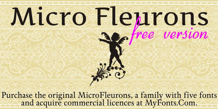 Micro Fleurons Free Carattere