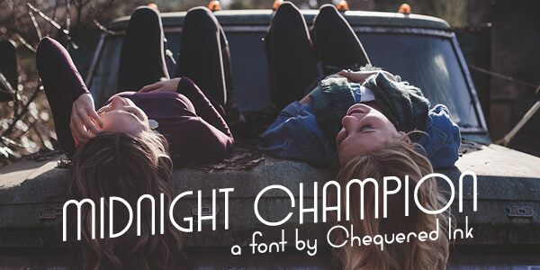 Midnight Champion Schriftart