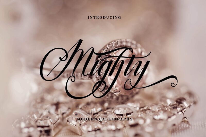 Mighty Free Schriftart
