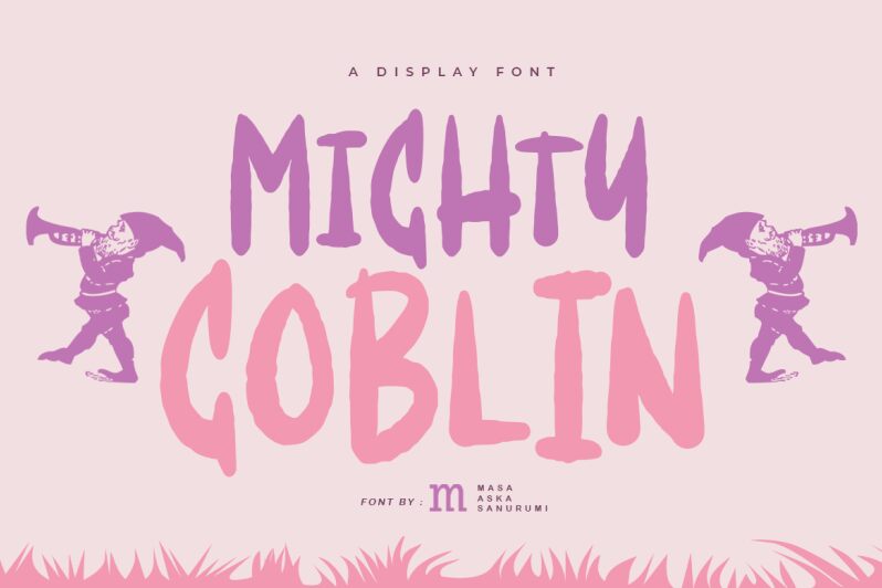 Mighty Goblin Schriftart