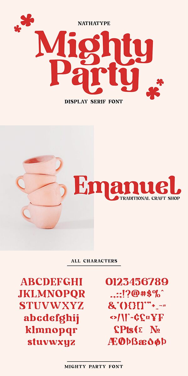 Mighty Party Carattere