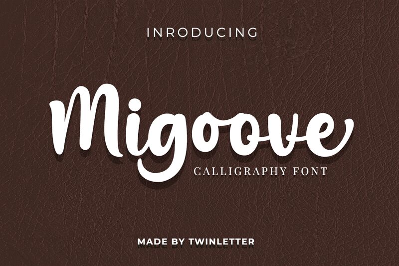 Migoove Schriftart