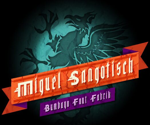 Miguel Sangotisch Grungeze Carattere