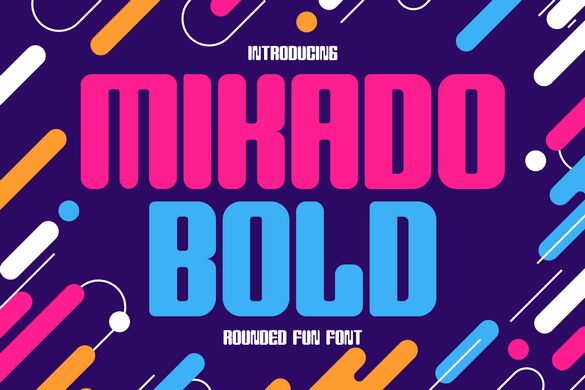 Mikado Schriftart