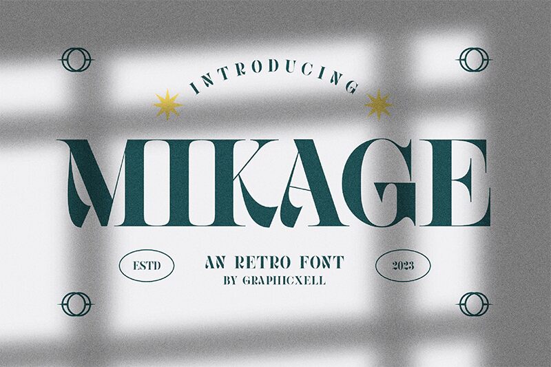 Mikage Font