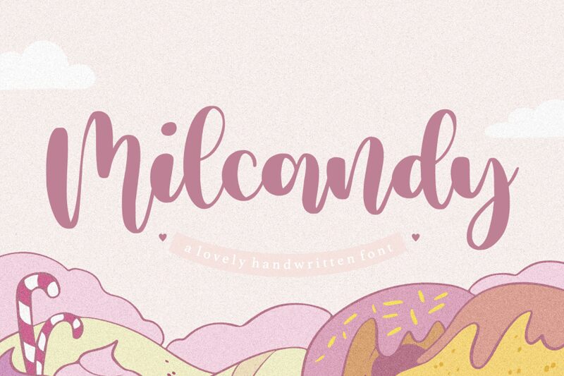 Milcandy フォント