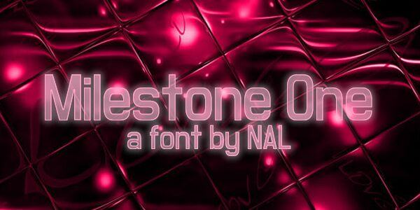 Milestone One Czcionka