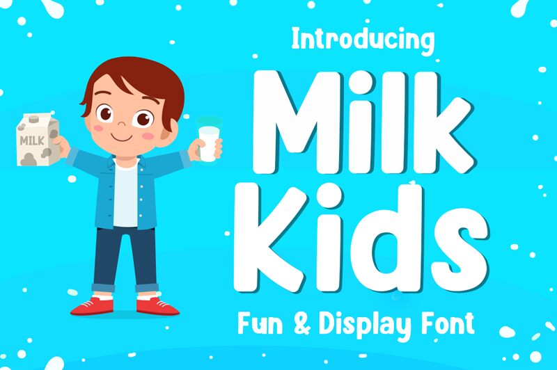Milk Kids Czcionka