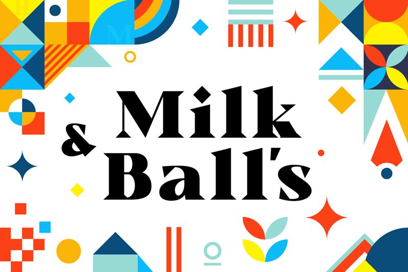 Milk n Balls الخط 