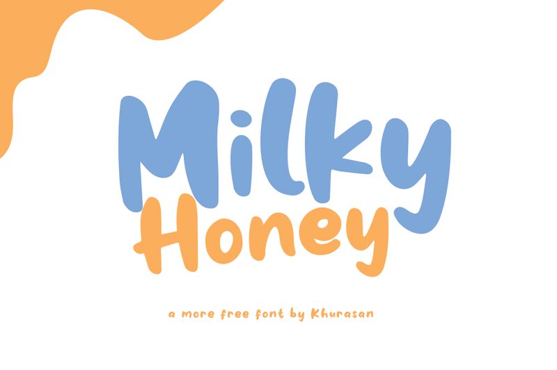 milky-honey-font-fonts2u