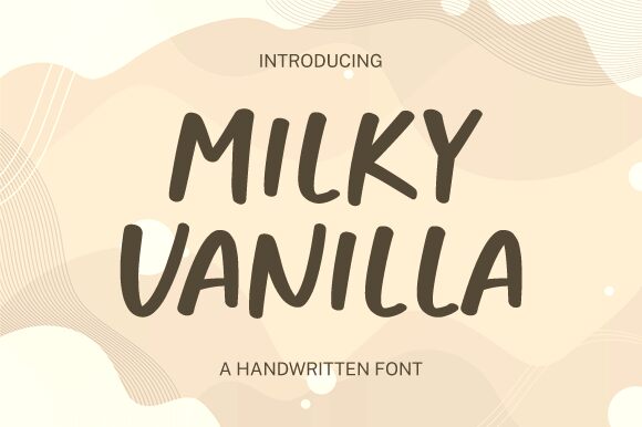 Milky Vanilla Carattere