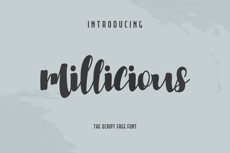 Millicious Schriftart
