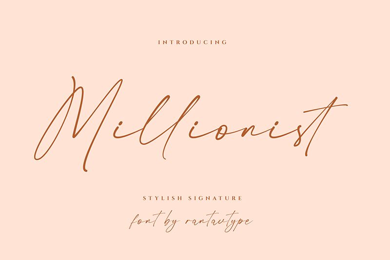 Millionist Carattere