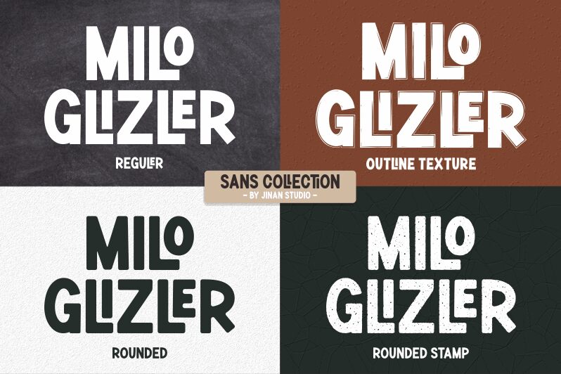 Milo Glizler Schriftart