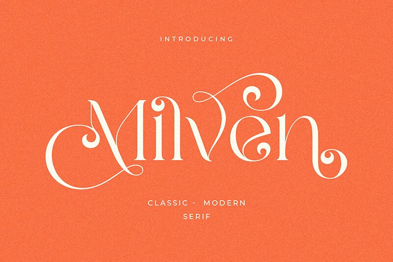 Milven Schriftart
