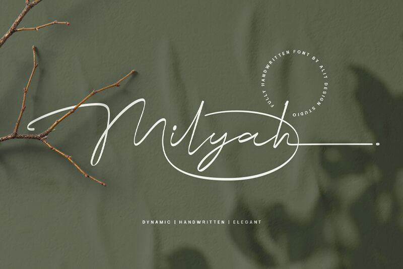Milyah الخط