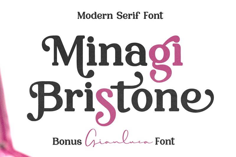 Minagi Bristone Carattere