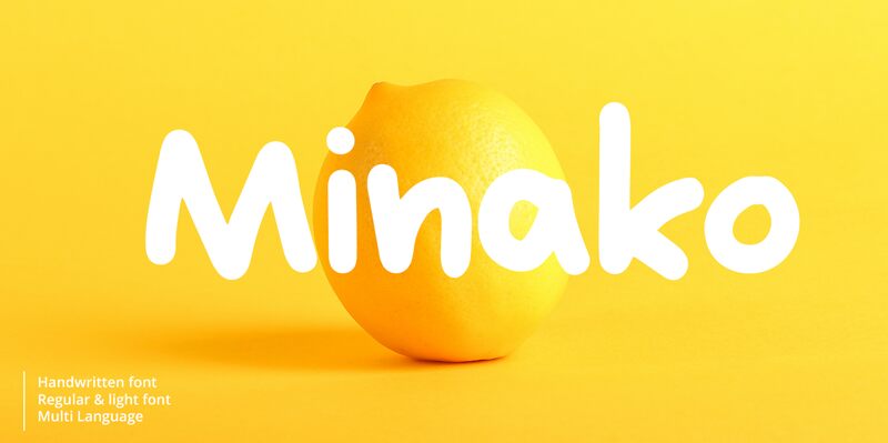 Minako Schriftart