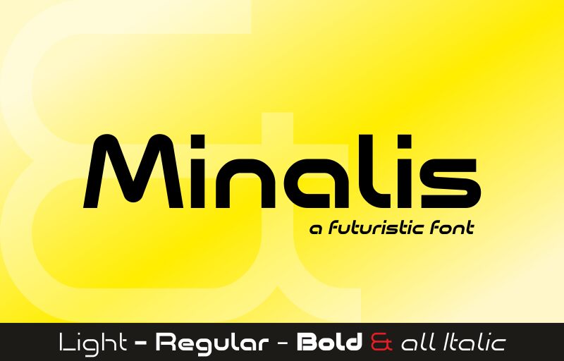 Minalis Schriftart