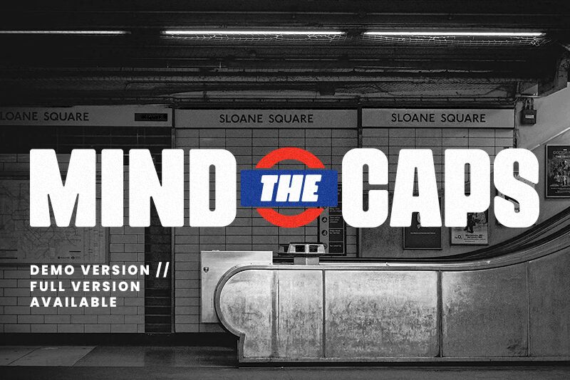 Mind The Caps Carattere