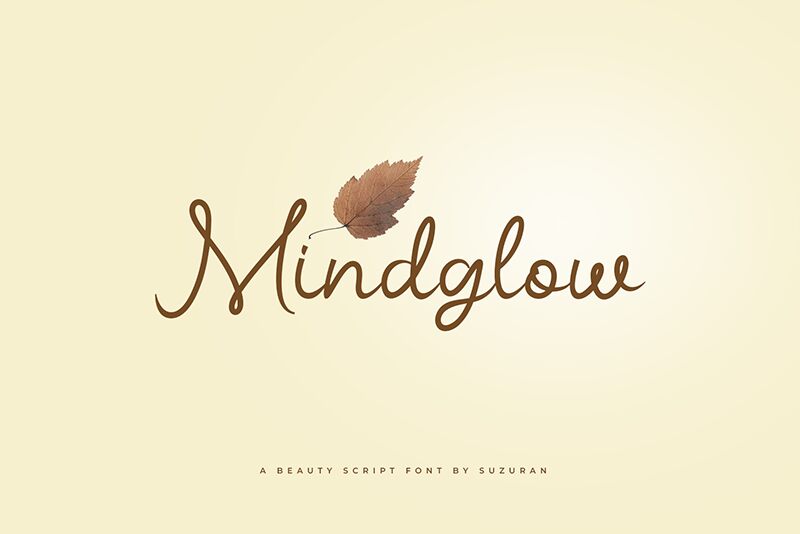 Mindglow Schriftart