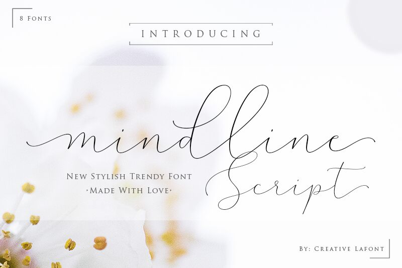 Mindline Schriftart