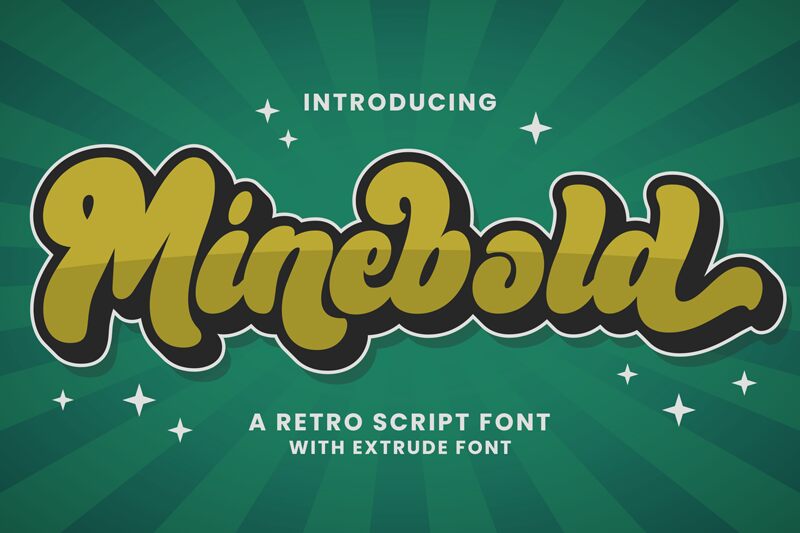 Minebold Druh písma