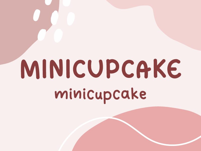 Mini cupcake Font