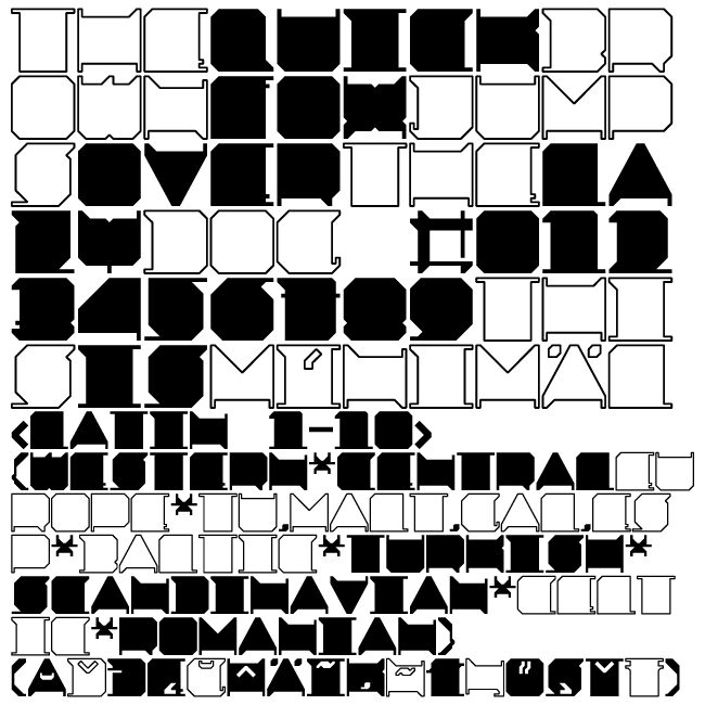 Minimal X Fuente