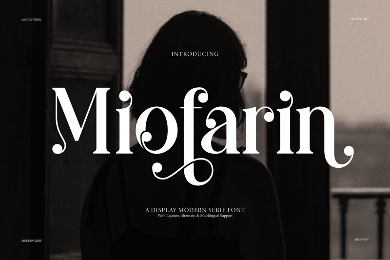 Miofarin — 字体展示