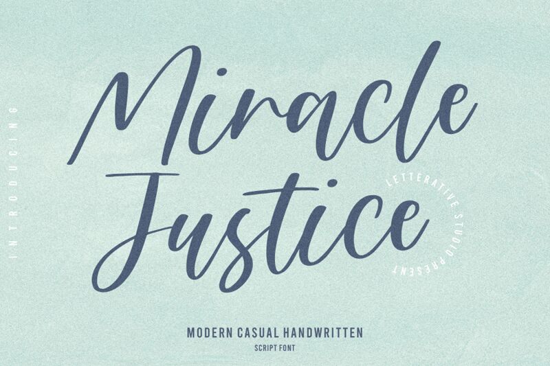 Miracle Justice Schriftart