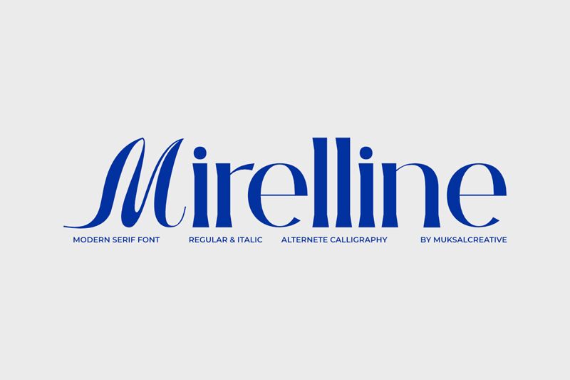 Mirelline الخط 