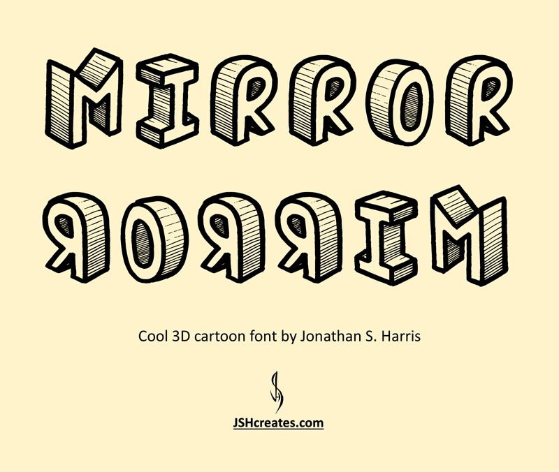 Mirror Mirror Schriftart
