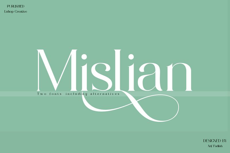 Mislian Schriftart
