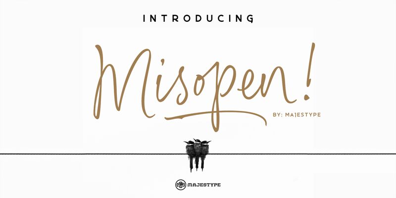 Misopen Schriftart