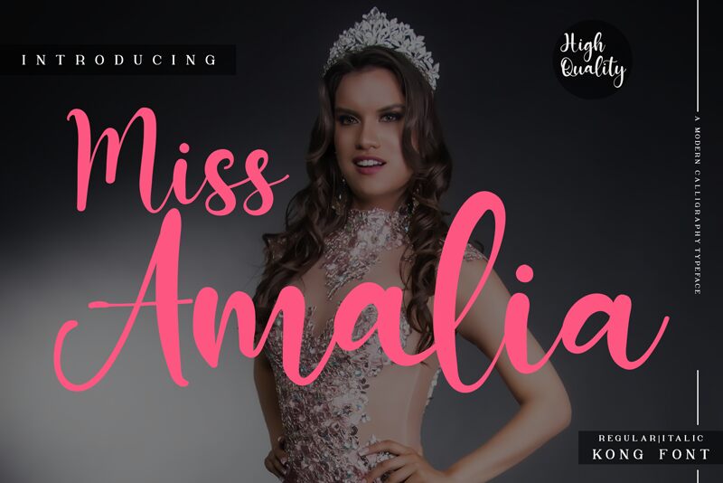 Miss Amalia Schriftart