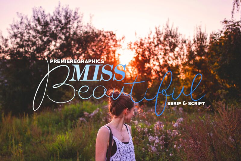 Miss Beautiful Bold Bold — Schriftpräsentation