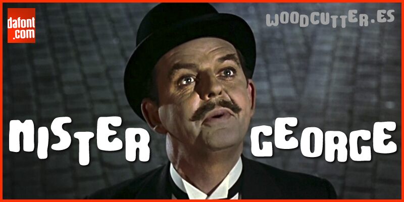 Mister George Czcionka