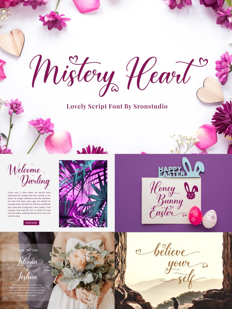 Mistery Heart Czcionka