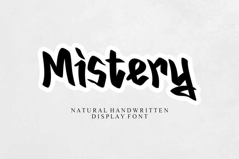 Mistery — Prezentace písma