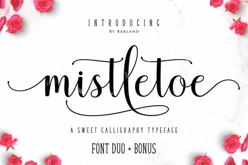 Mistletoe Schriftart