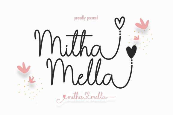 Mitha Mella Schriftart
