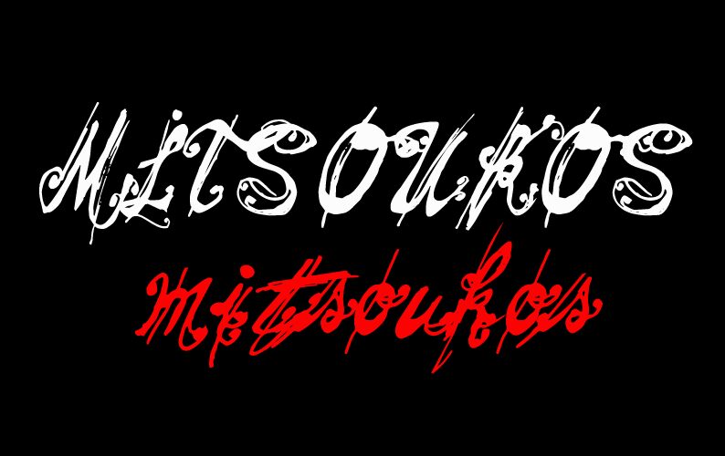 Mitsoukos Schriftart