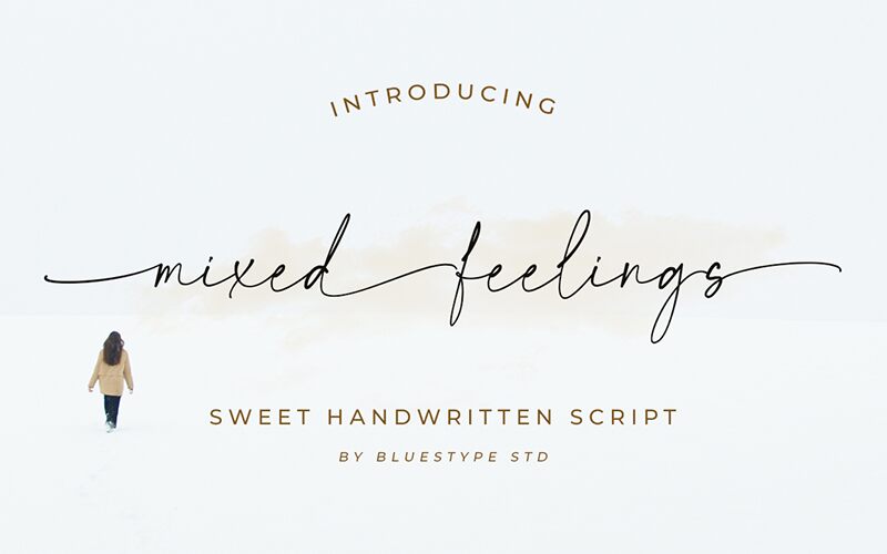 mixedfeelings Schriftart
