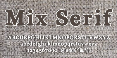 MixSerif Czcionka
