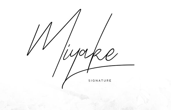 Miyake Font